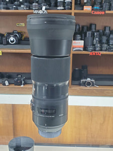 Sigma 150-600mm F5-6.3 DG OS HSM | Contemporary for Nikon w/bag Canada