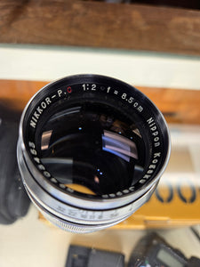 Nippon Kogaku Nikkor-P.C 85mm F2 - LTM / Excellent Condition