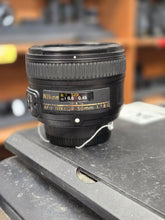 Load image into Gallery viewer, Nikon 50mm f/1.8G AF-S  lens - LIKE NEW condition 10/10