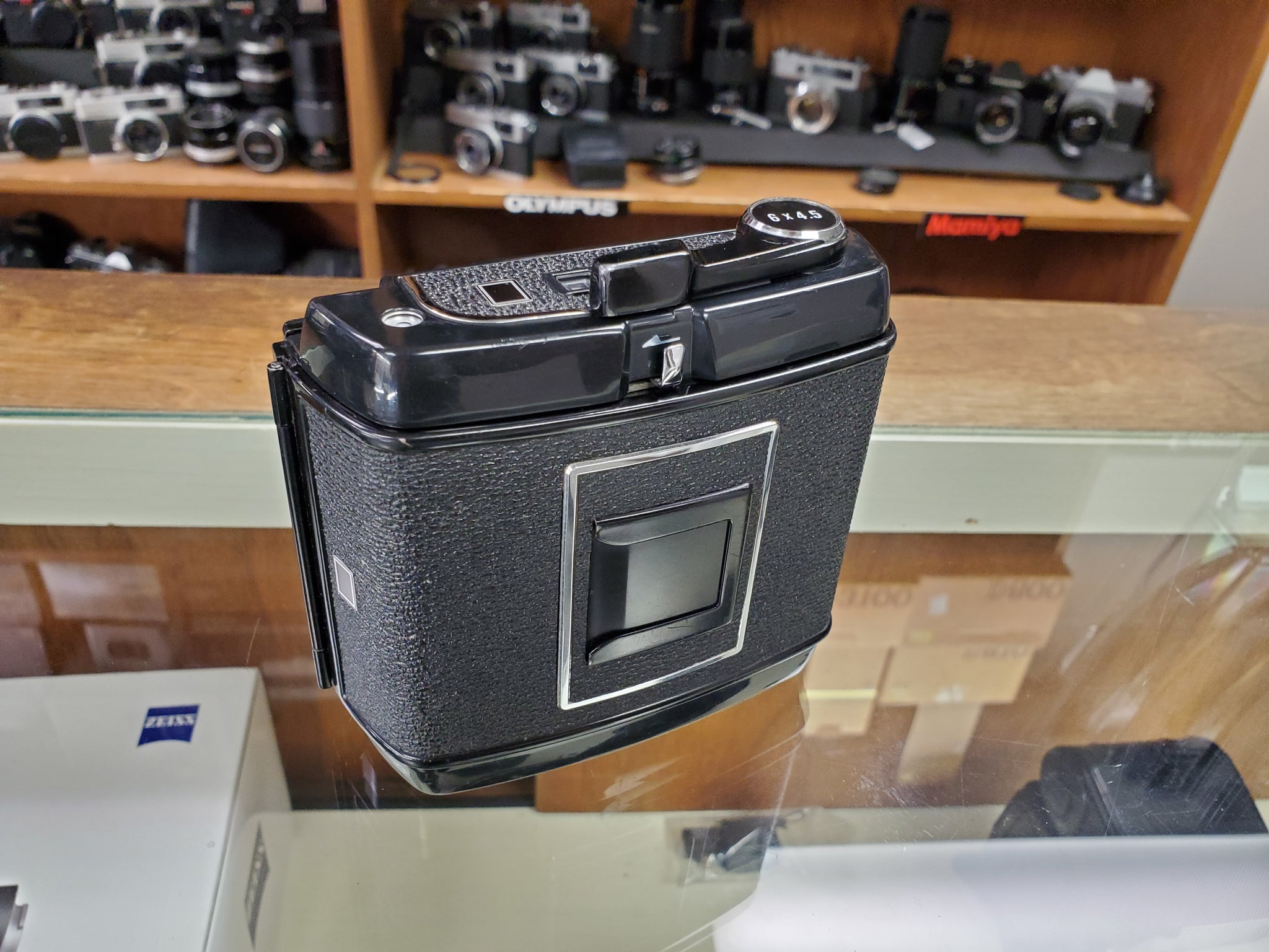 Mamiya RB67 Pro S SD 6x4.5 645 Film Back, CLA'd, New Light Seals