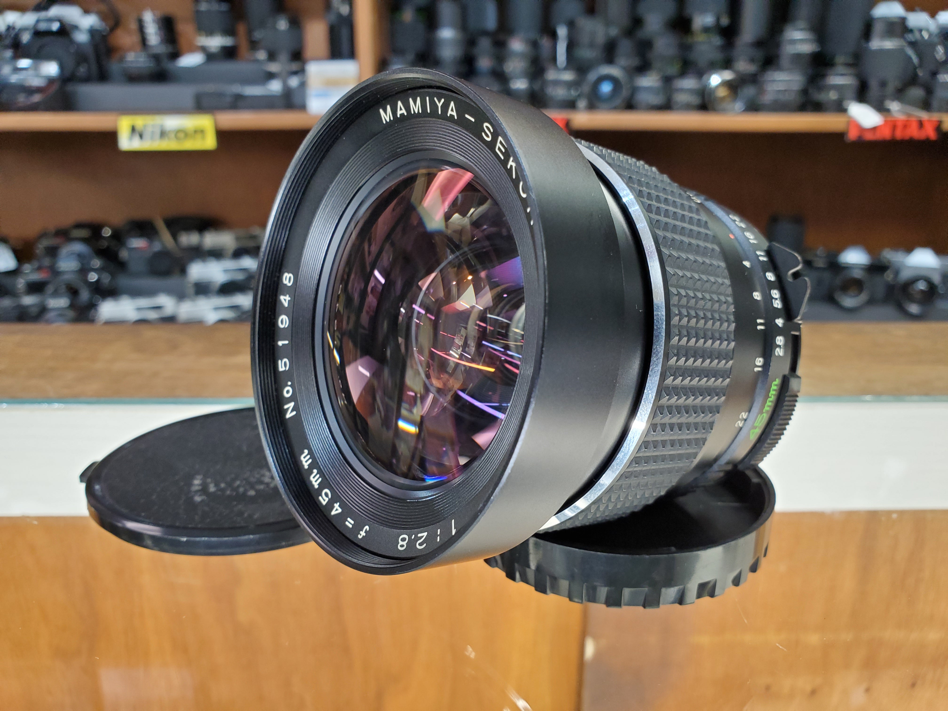 Mamiya-Sekor C 45mm f/2.8 Medium Format Lens for M645 1000s, CLA'd, Mint,  Canada
