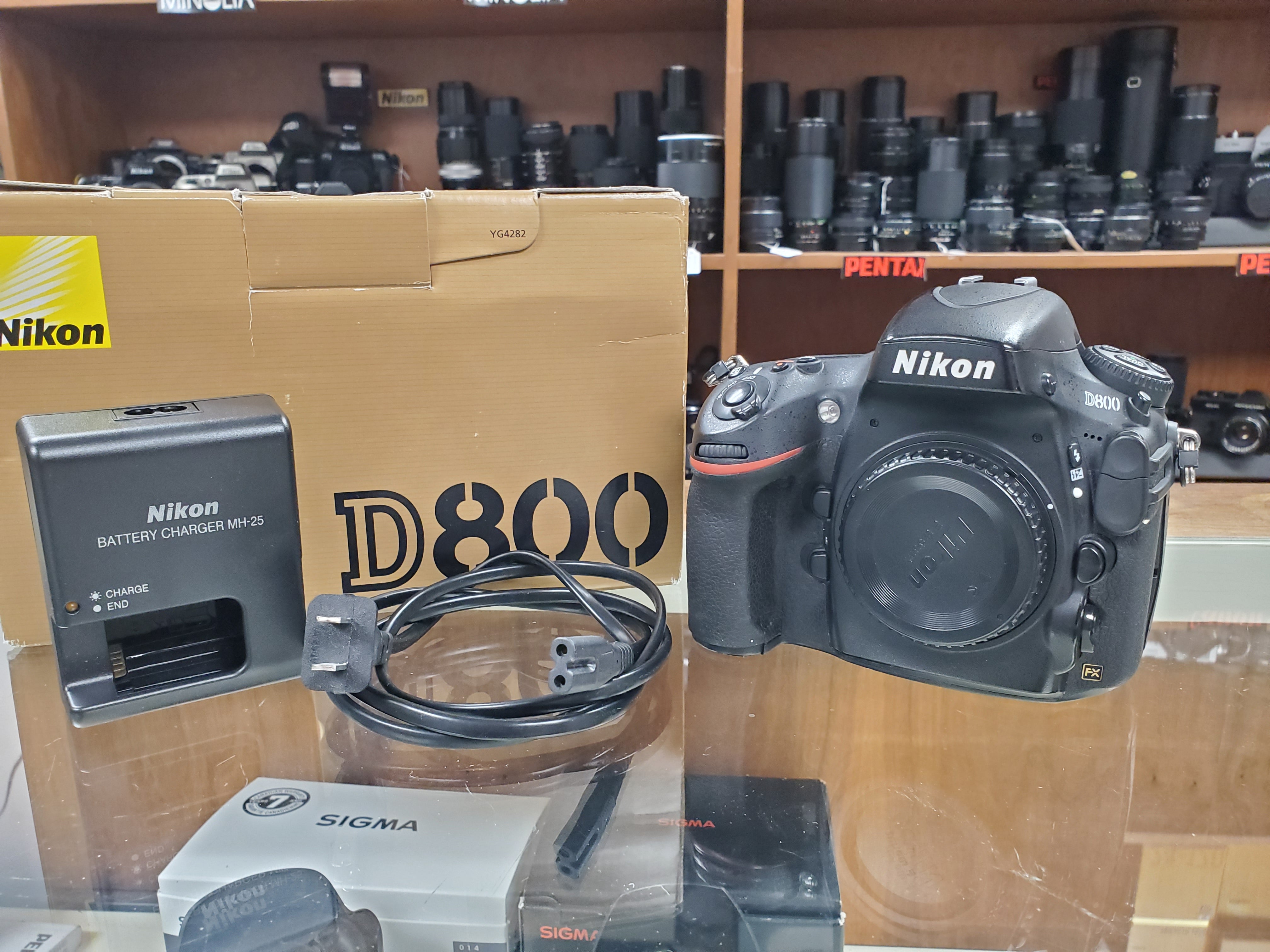 Nikon D800 36 3MP FX Digital SLR #DE09-