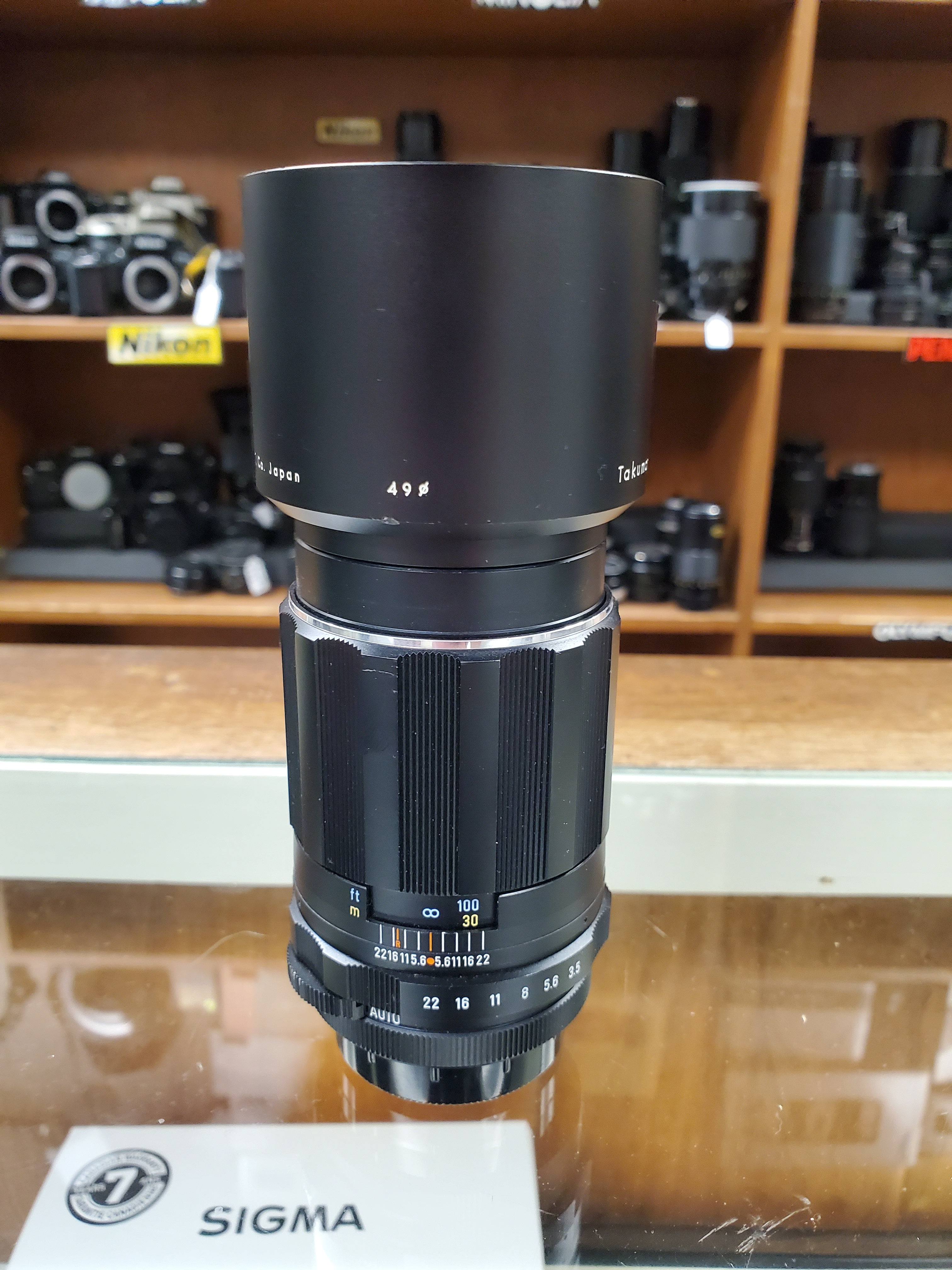 Pentax Super-Takumar 135mm 3.5 lens