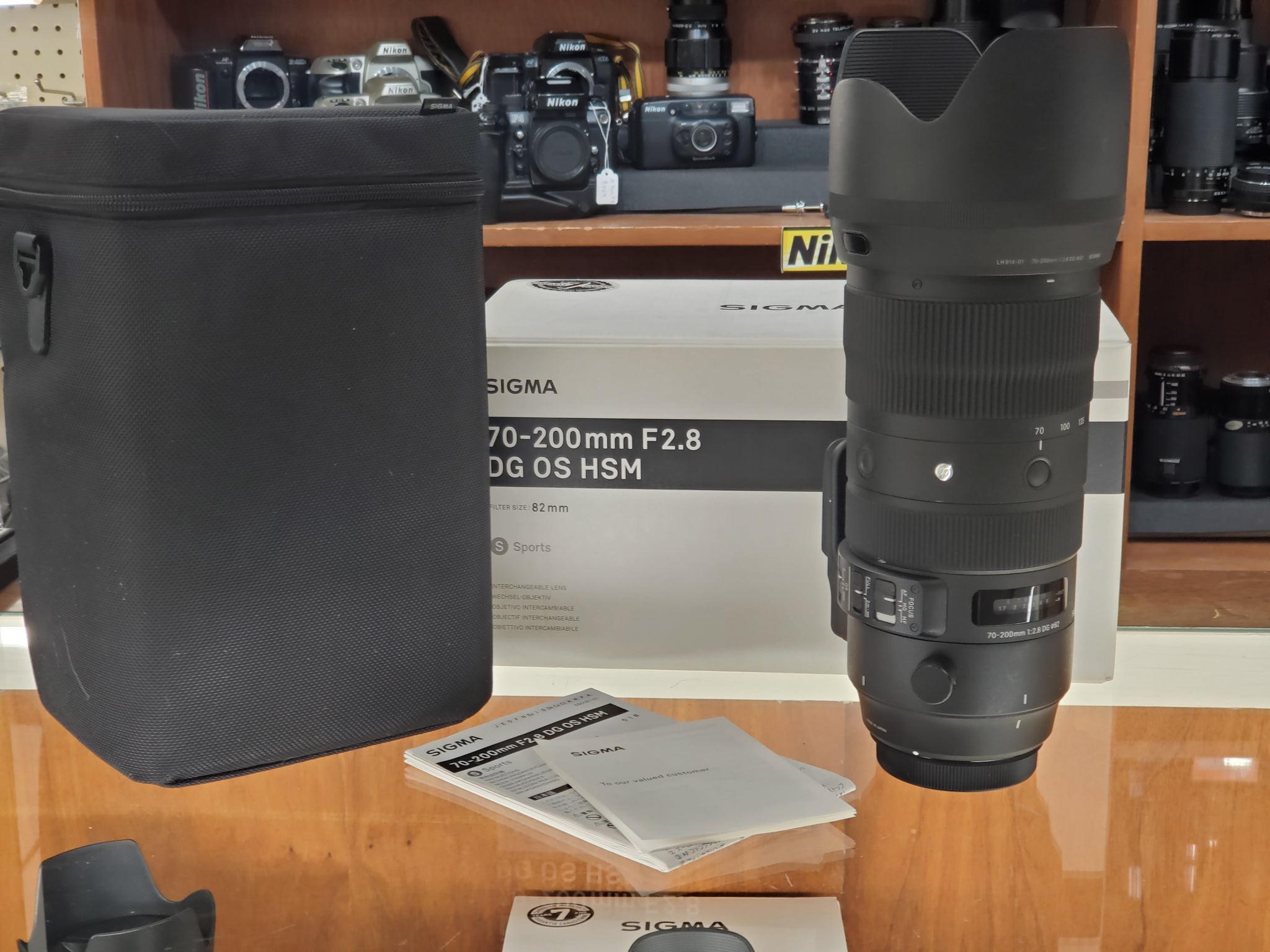 Sigma 70-200mm F2.8 Sports DG OS HSM for Canon Mount - Excellent