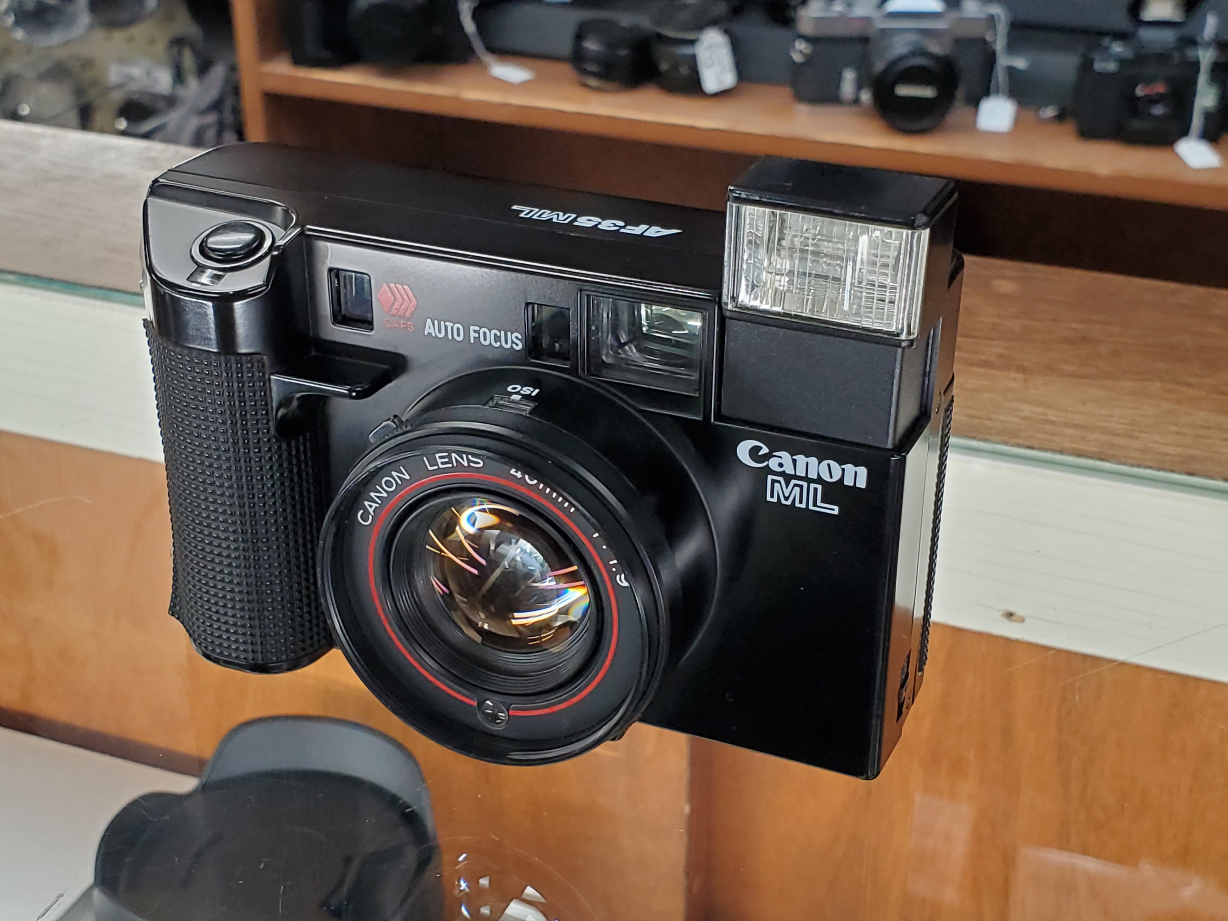 Canon AF35ML Autoboy Camera 40mm f1.9 Film Point & Shoot, CLA
