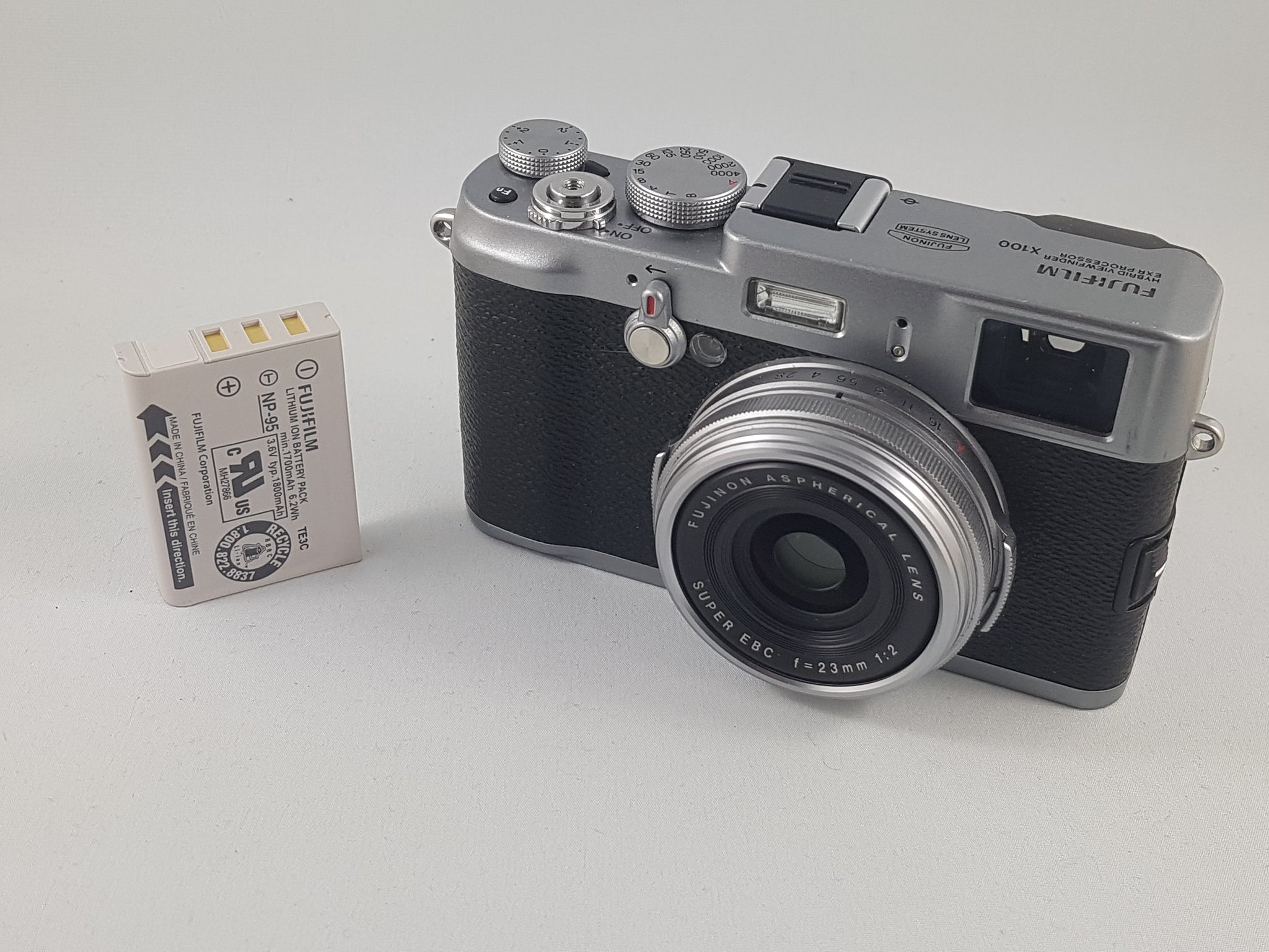Fujifilm X100 12.3 MP APS-C CMOS EXR Digital Camera w/ 23mm